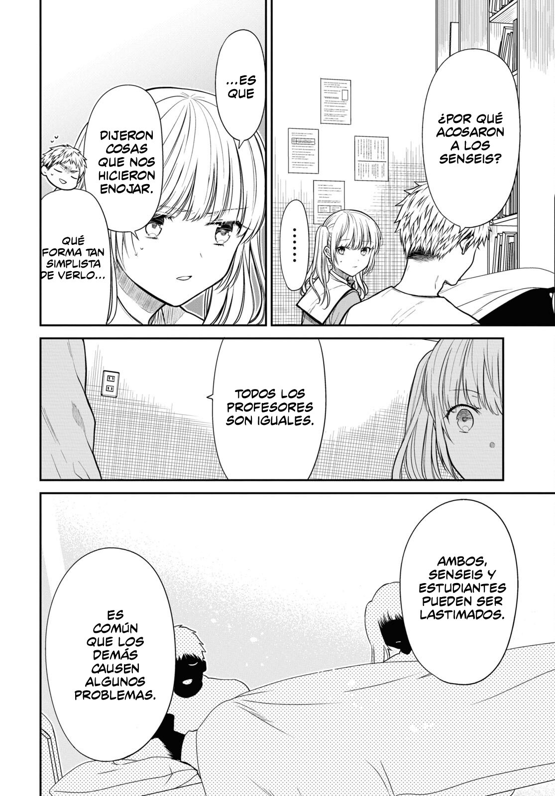 1-nen A-gumi no Monster Capitulo 47: sensei, estamos preocupados. página 19