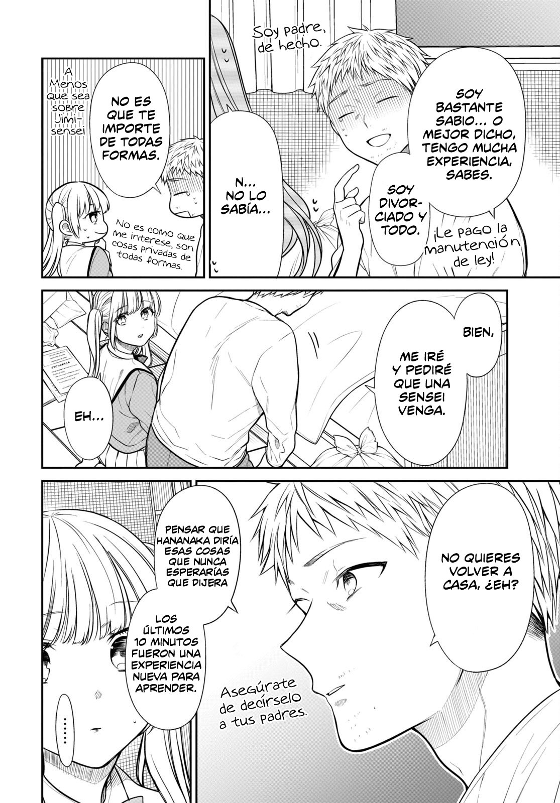 1-nen A-gumi no Monster Capitulo 47: sensei, estamos preocupados. página 21