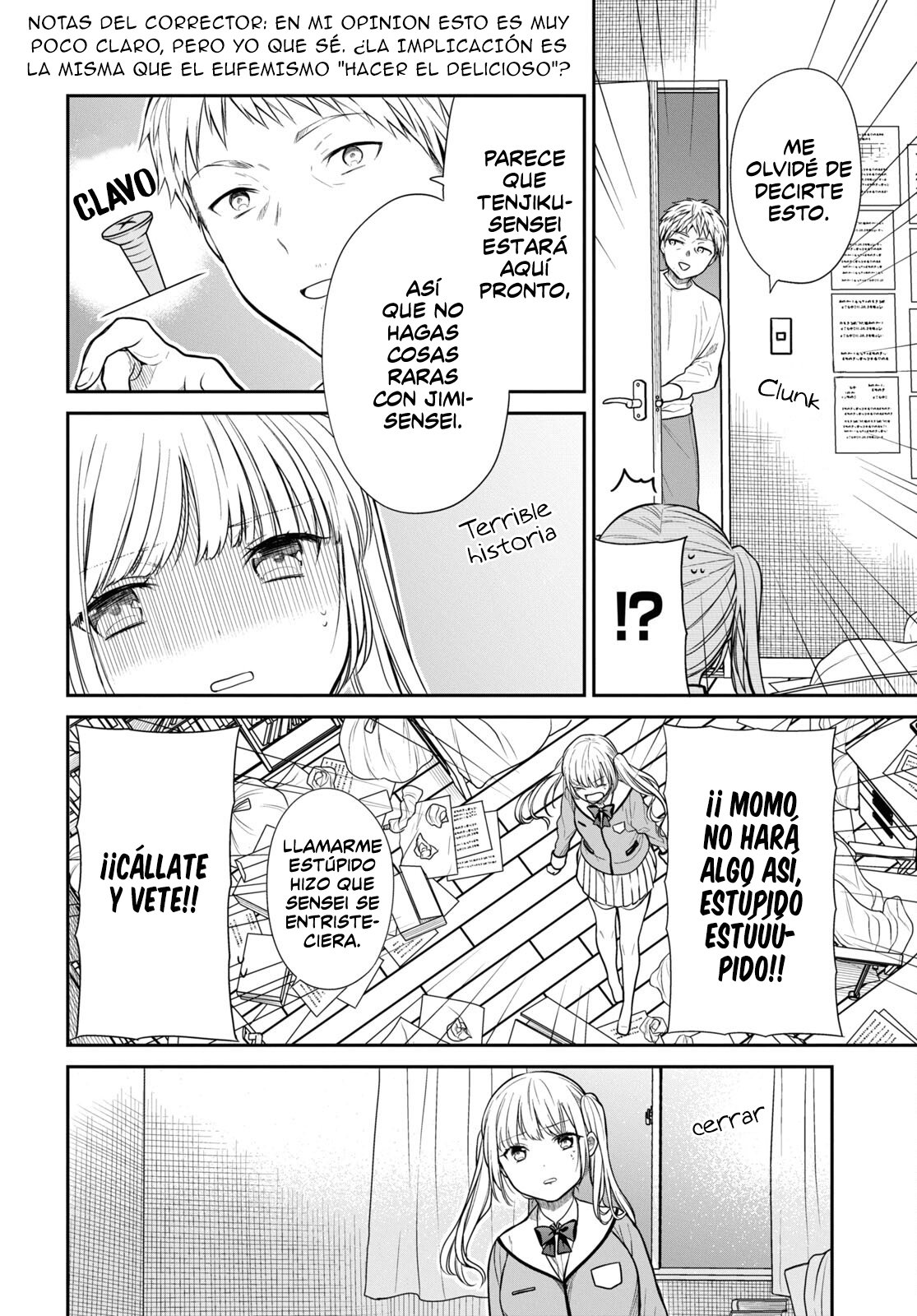 1-nen A-gumi no Monster Capitulo 47: sensei, estamos preocupados. página 23