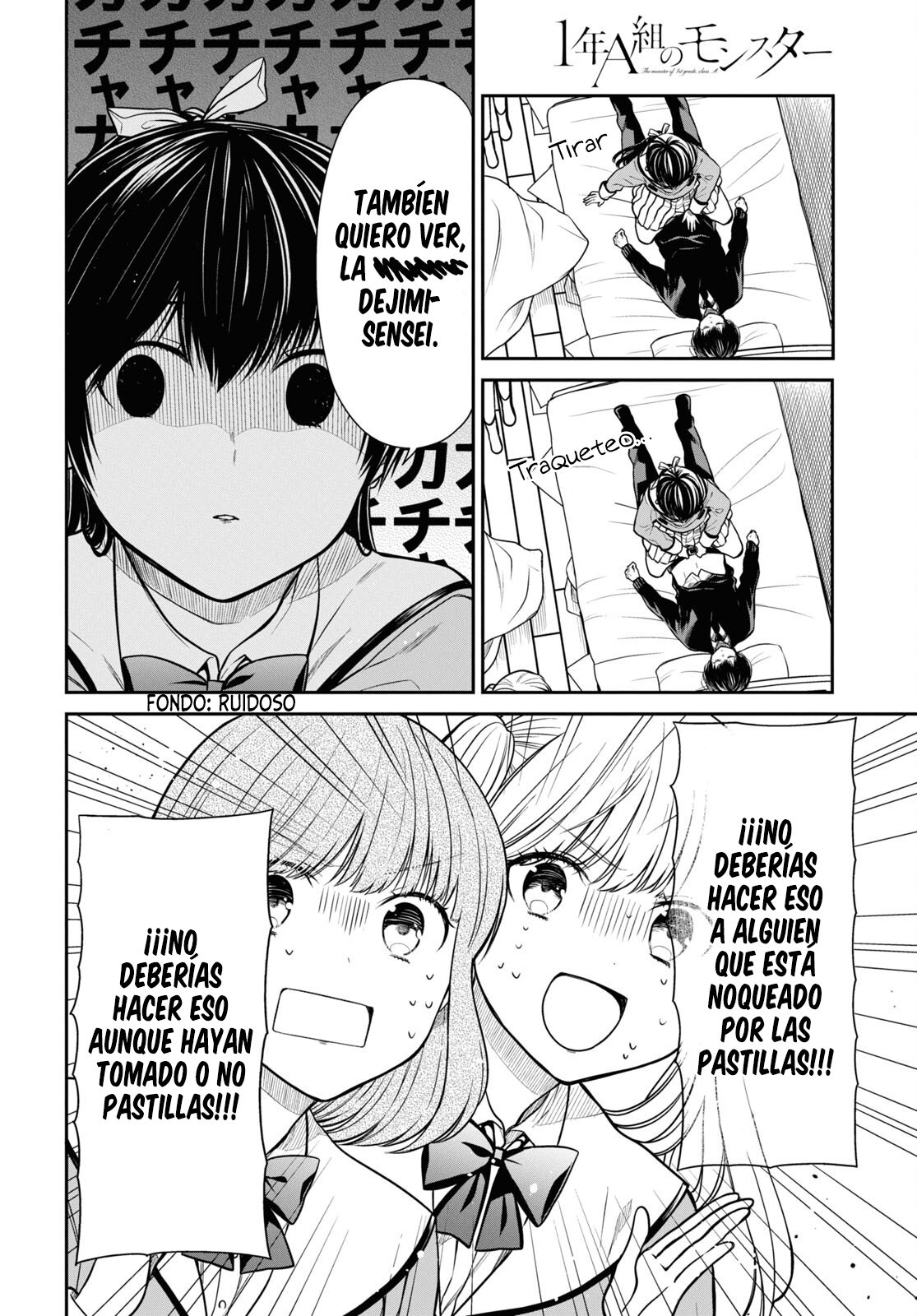 1-nen A-gumi no Monster Capitulo 47: sensei, estamos preocupados. página 9
