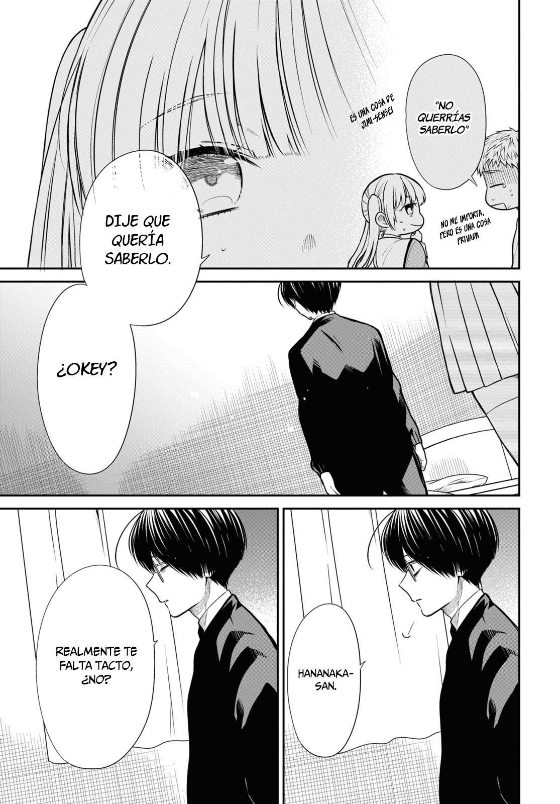 1-nen A-gumi no Monster Capitulo 48: Sensei, ¿No confía en mí? página 22