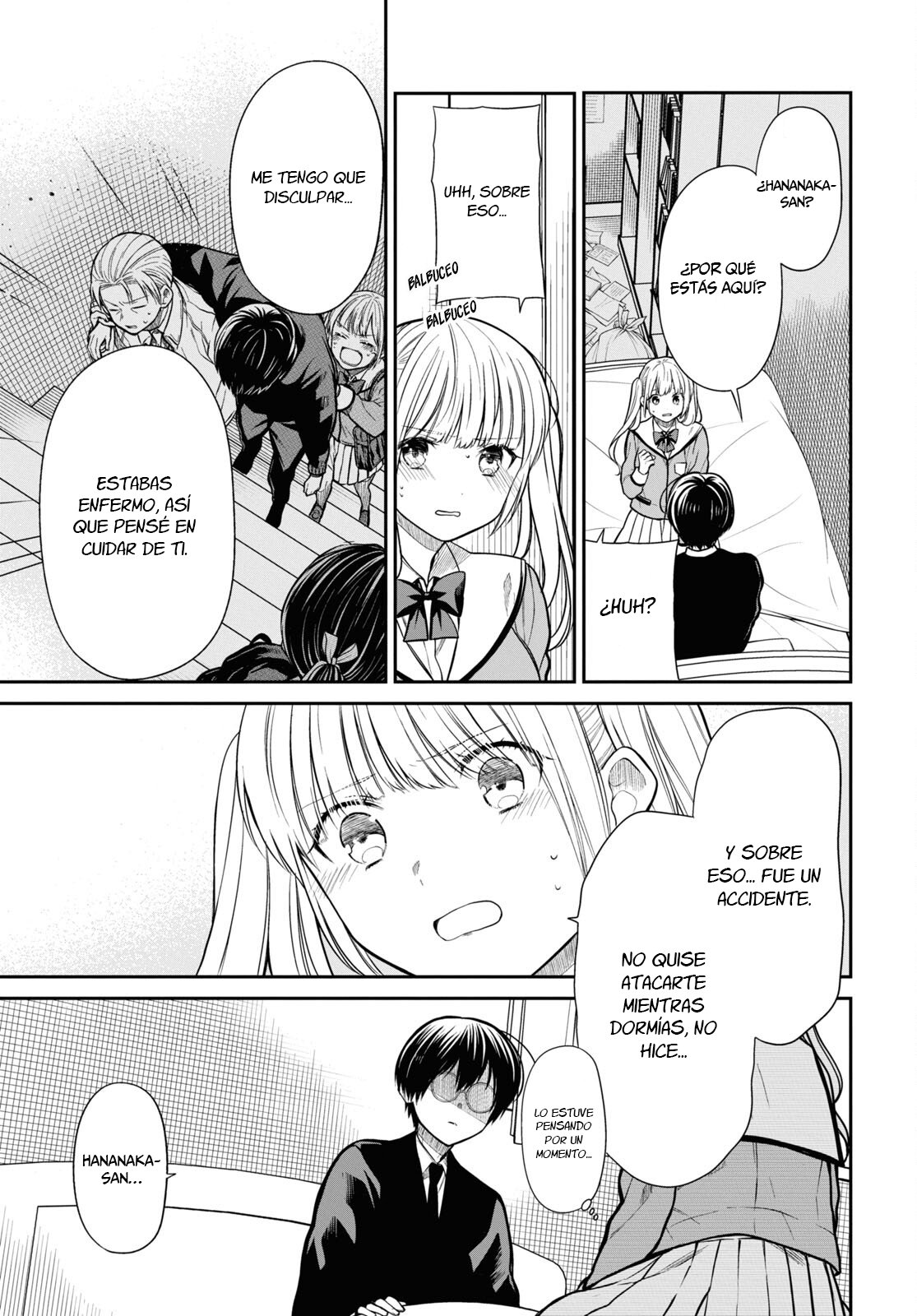 1-nen A-gumi no Monster Capitulo 48: Sensei, ¿No confía en mí? página 8