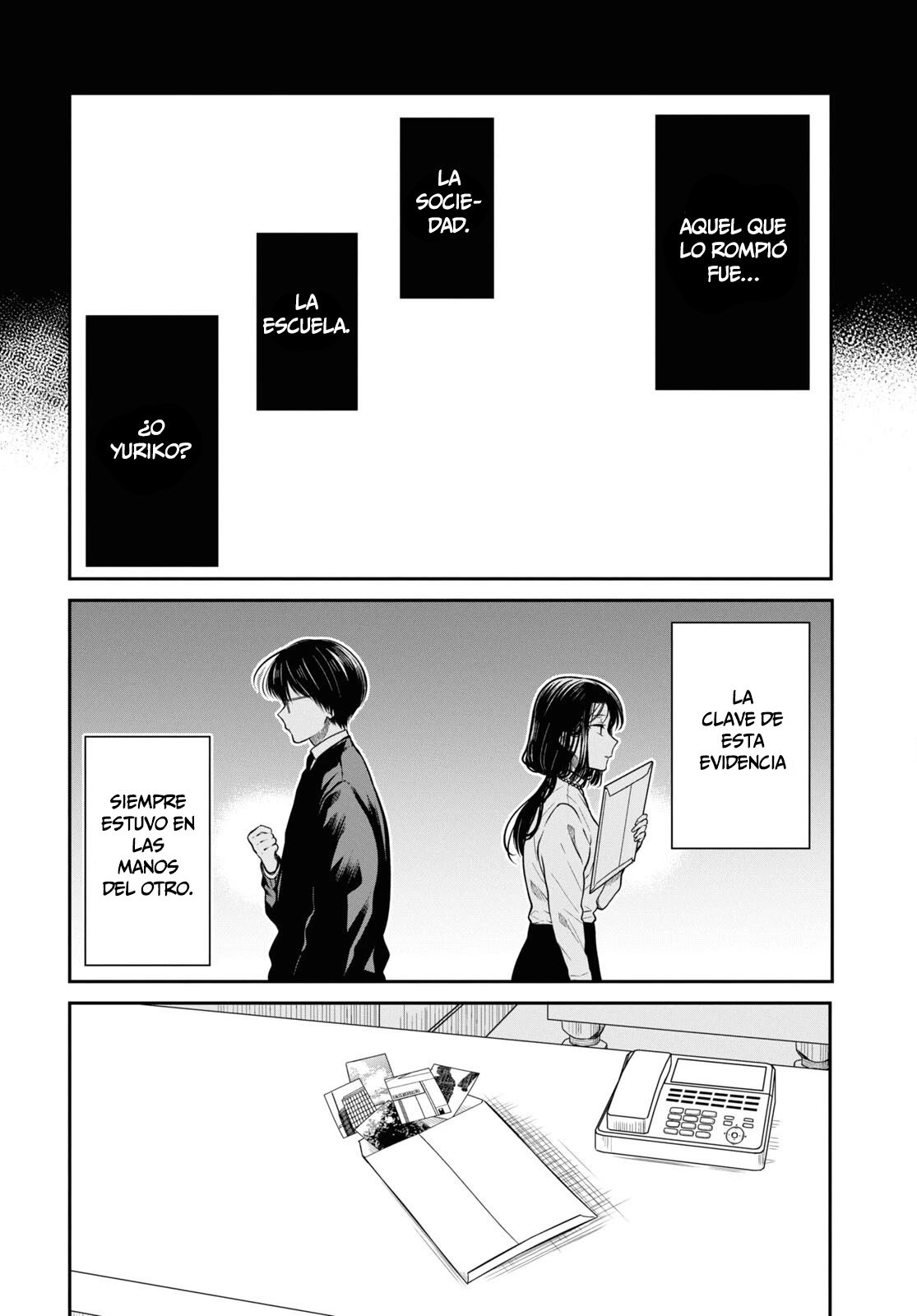 1-nen A-gumi no Monster Capitulo 49 página 22