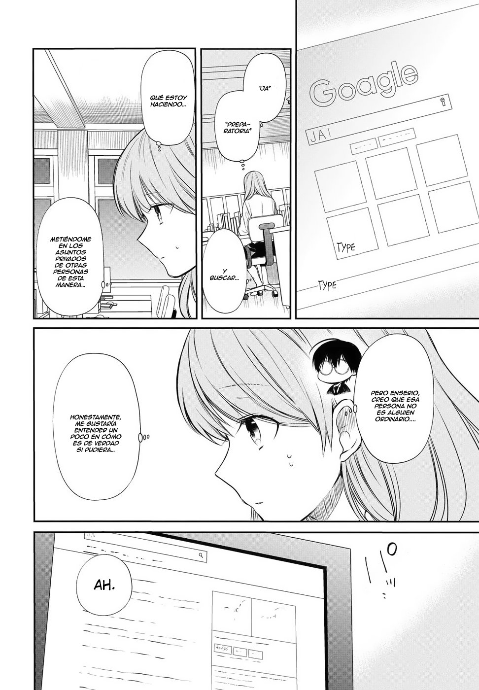 1-nen A-gumi no Monster Capitulo 5: Primer grado, Clase A de Monstruos. página 27