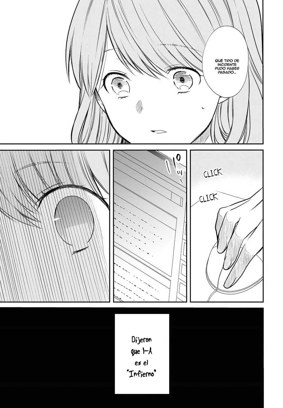 1-nen A-gumi no Monster Capitulo 5: Primer grado, Clase A de Monstruos. página 30