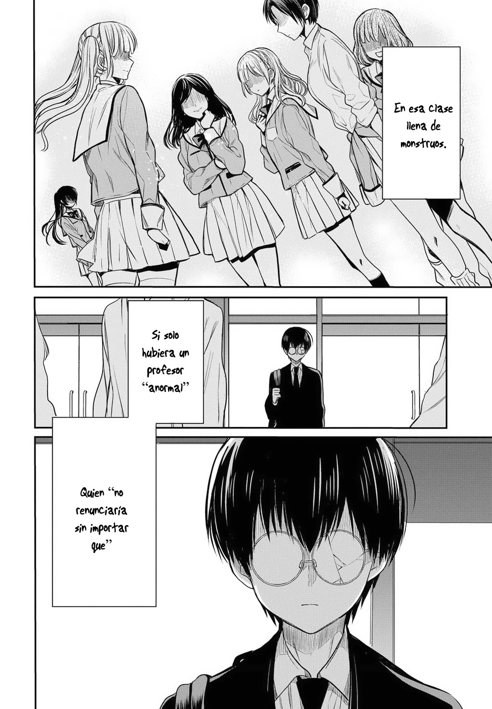 1-nen A-gumi no Monster Capitulo 5: Primer grado, Clase A de Monstruos. página 31