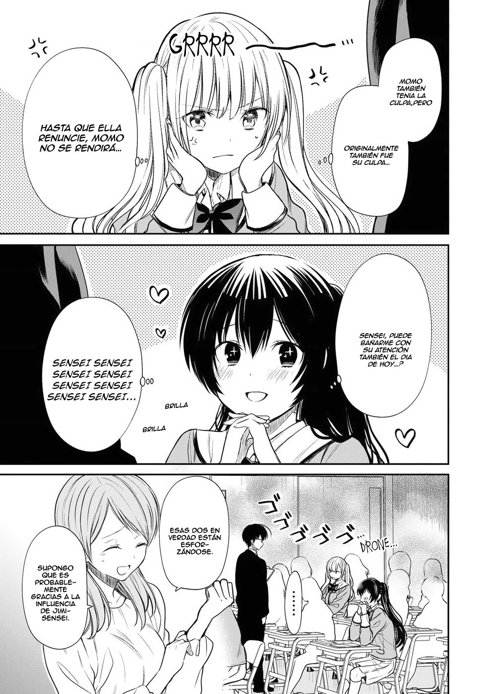 1-nen A-gumi no Monster Capitulo 5: Primer grado, Clase A de Monstruos. página 8