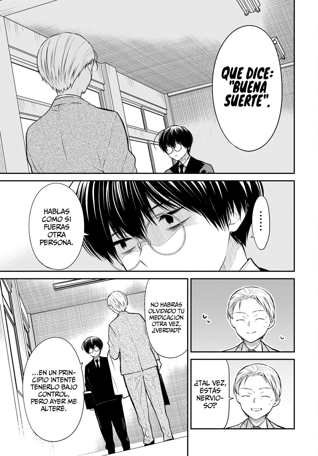 1-nen A-gumi no Monster Capitulo 50 página 10