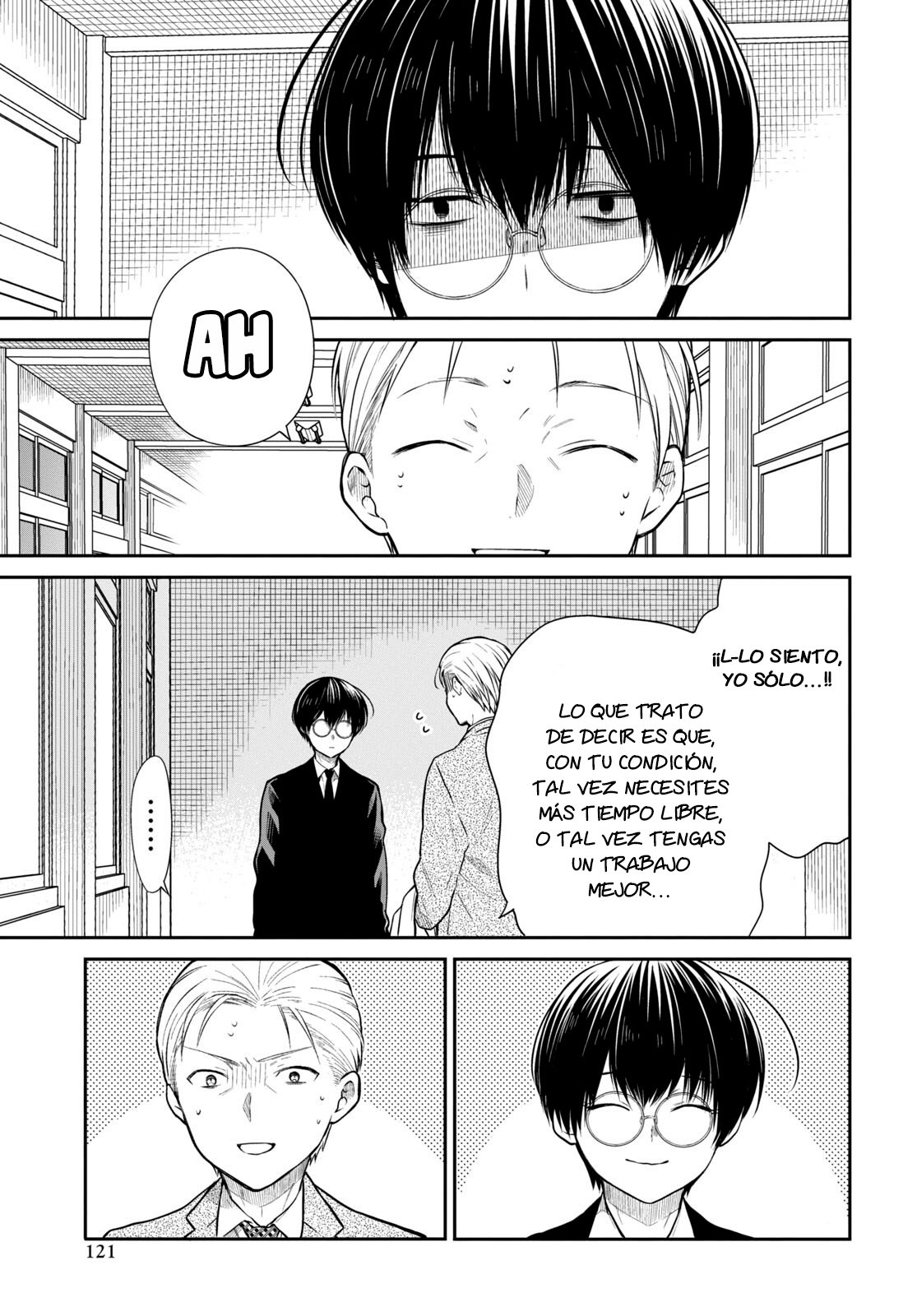 1-nen A-gumi no Monster Capitulo 50 página 12