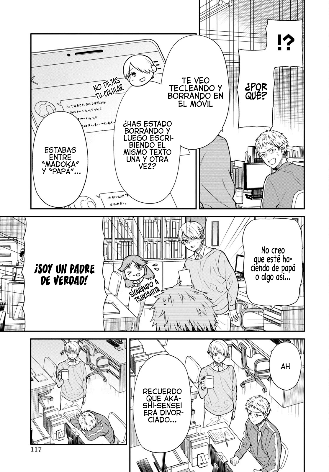 1-nen A-gumi no Monster Capitulo 54 página 14