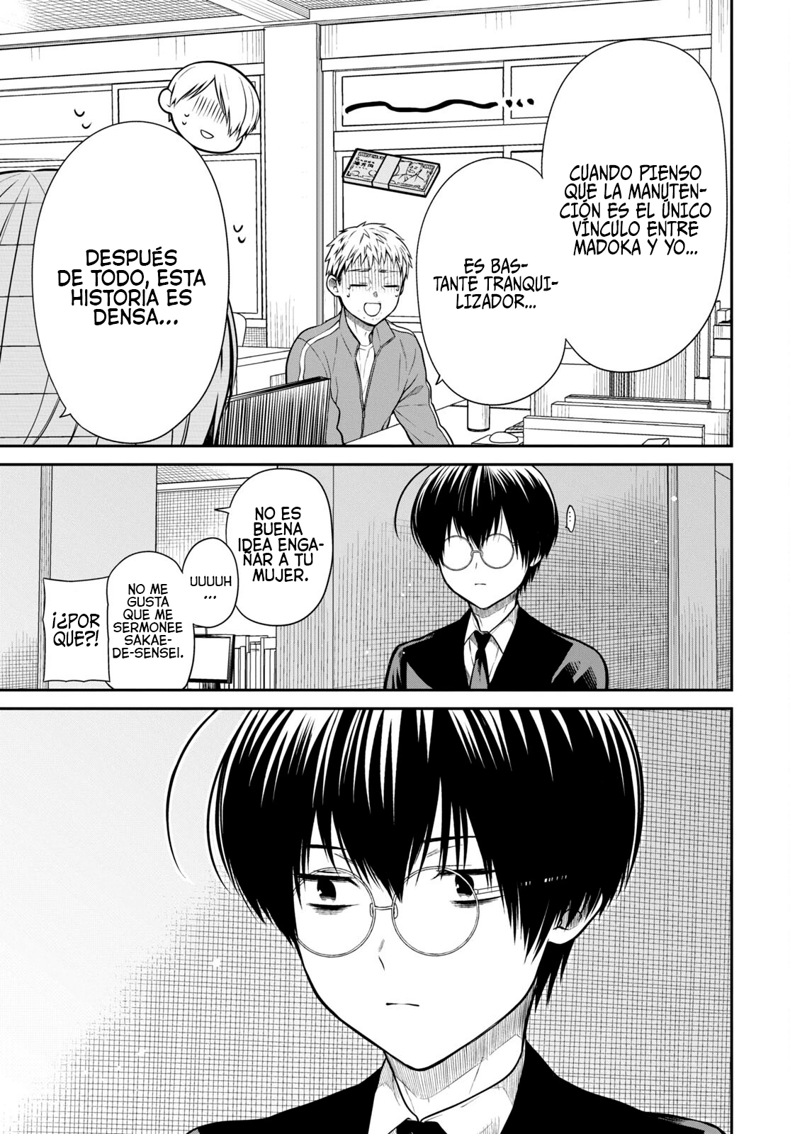 1-nen A-gumi no Monster Capitulo 54 página 18