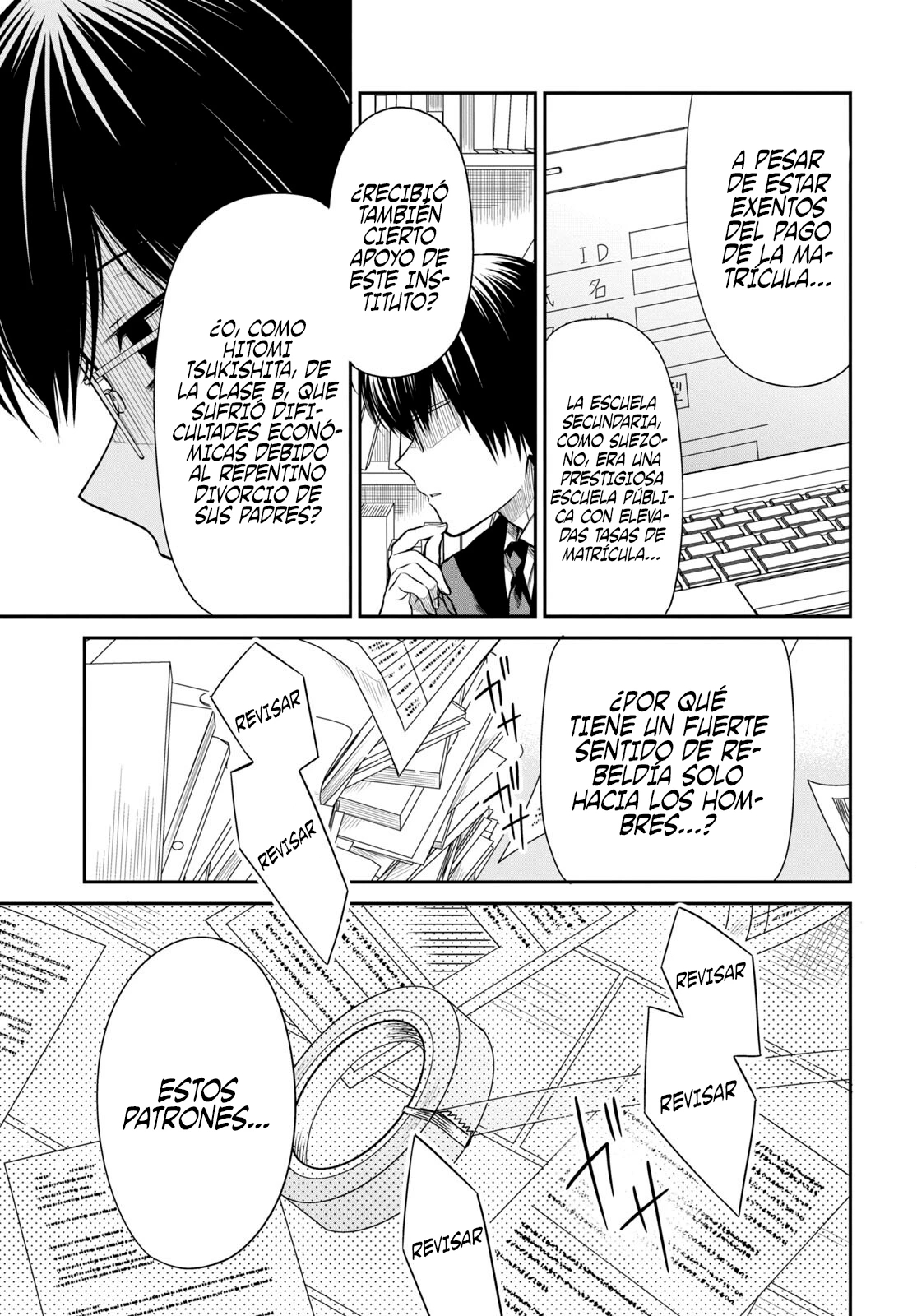 1-nen A-gumi no Monster Capitulo 54 página 20