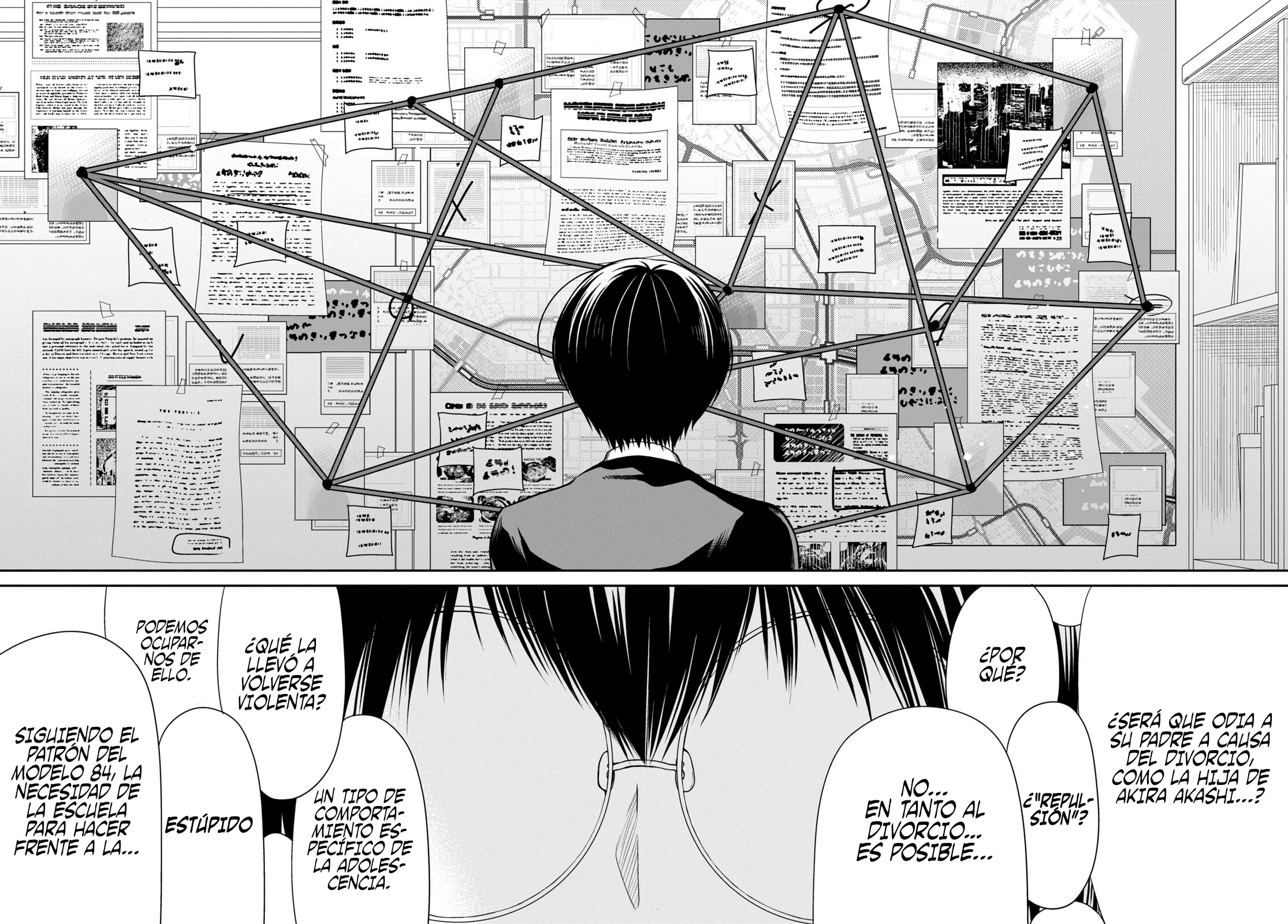 1-nen A-gumi no Monster Capitulo 54 página 21