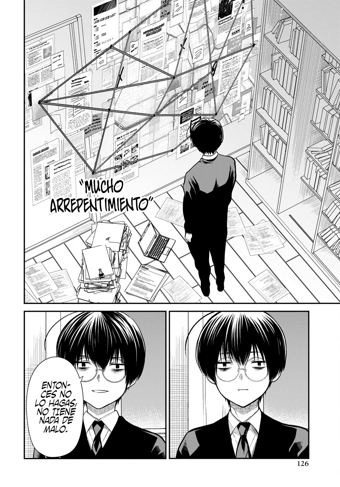 1-nen A-gumi no Monster Capitulo 54 página 22