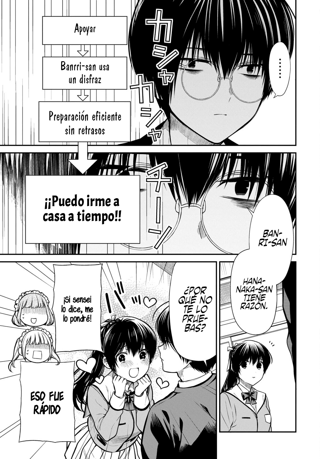 1-nen A-gumi no Monster Capitulo 54 página 8