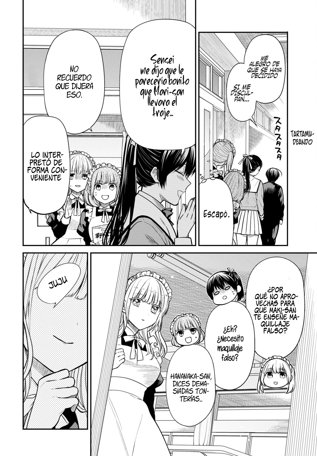 1-nen A-gumi no Monster Capitulo 54 página 9