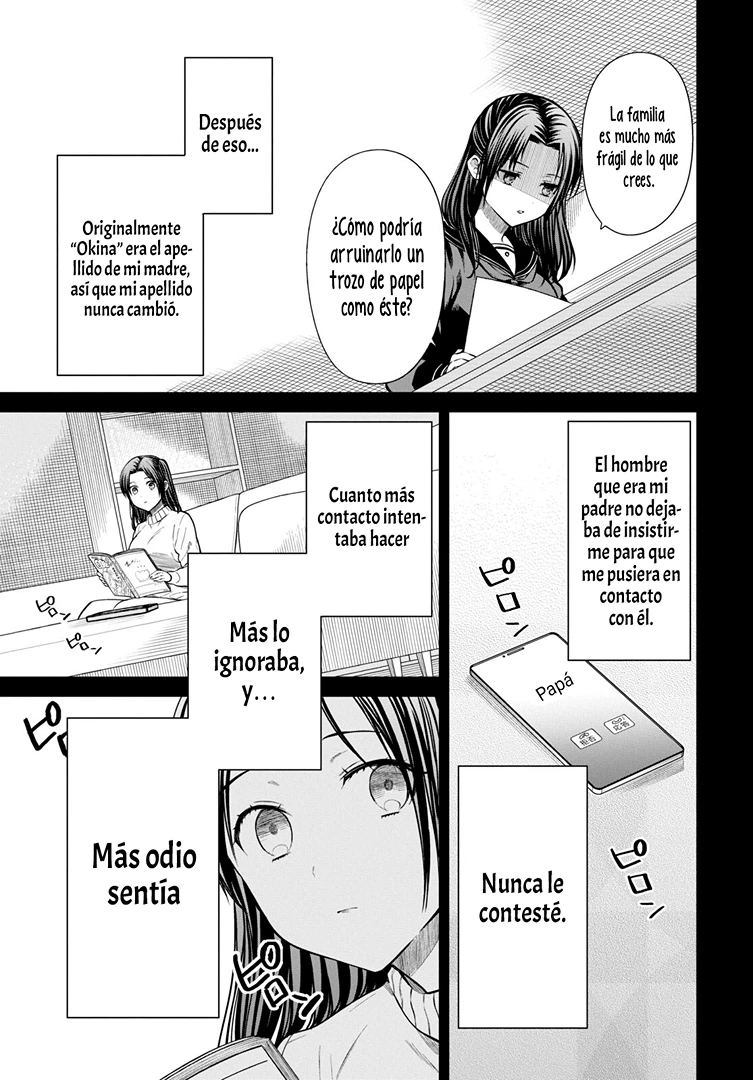 1-nen A-gumi no Monster Capitulo 55 página 14