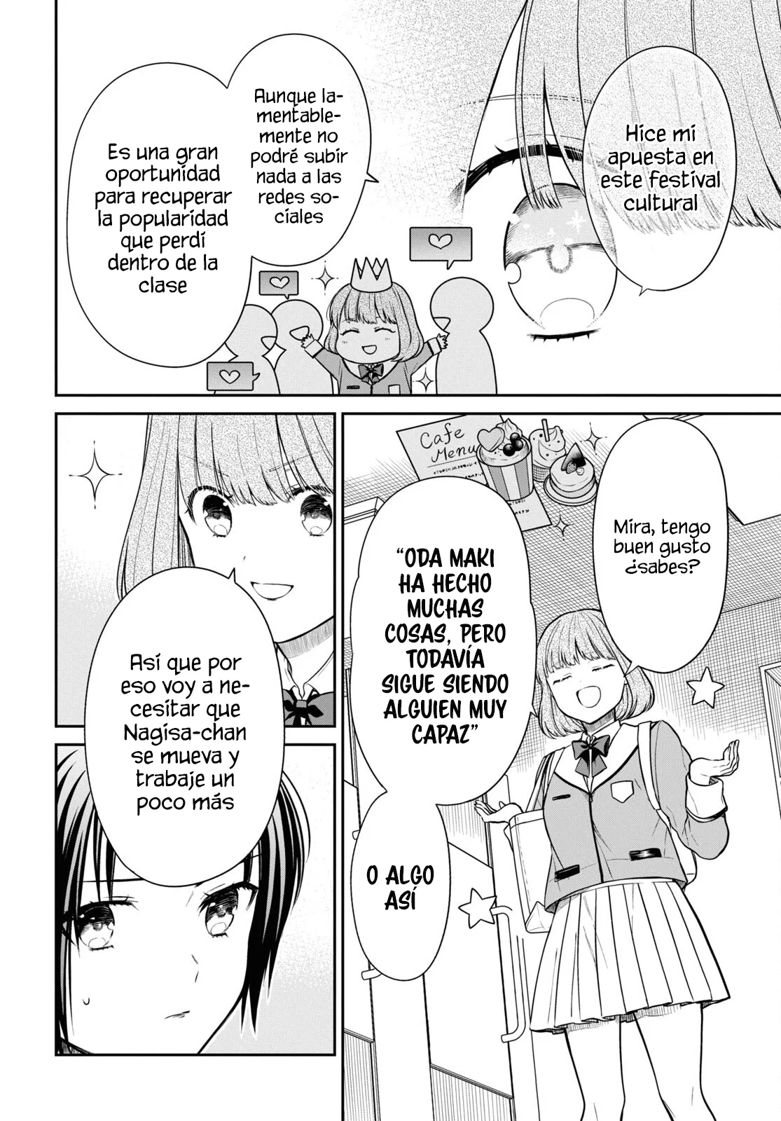 1-nen A-gumi no Monster Capitulo 56 página 16