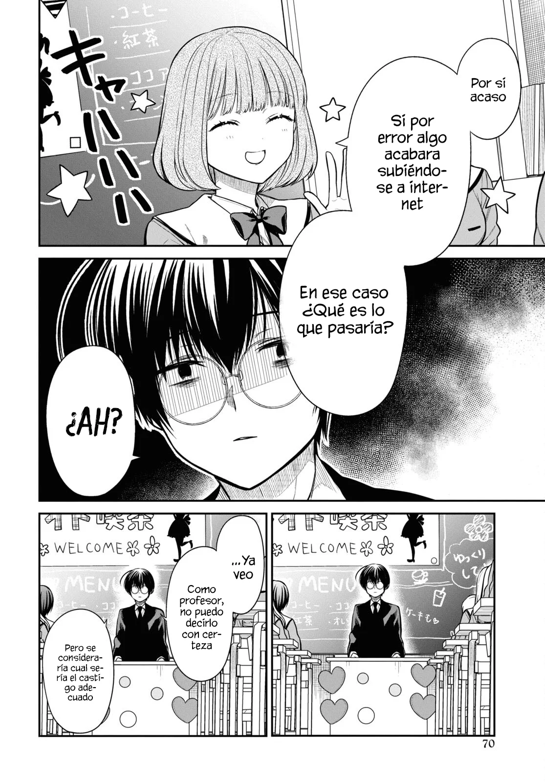 1-nen A-gumi no Monster Capitulo 56 página 6