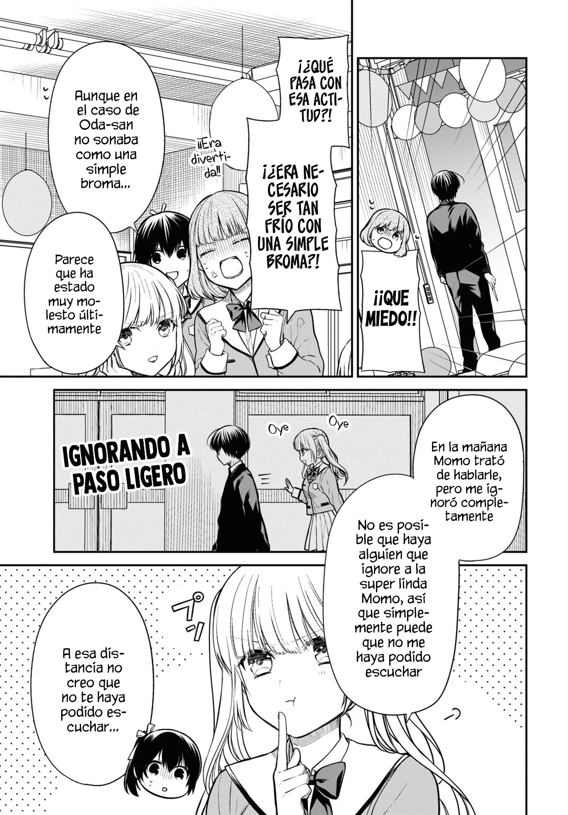 1-nen A-gumi no Monster Capitulo 56 página 7