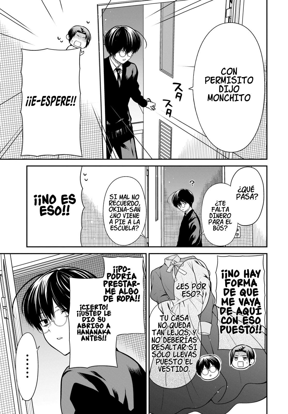 1-nen A-gumi no Monster Capitulo 57 página 12