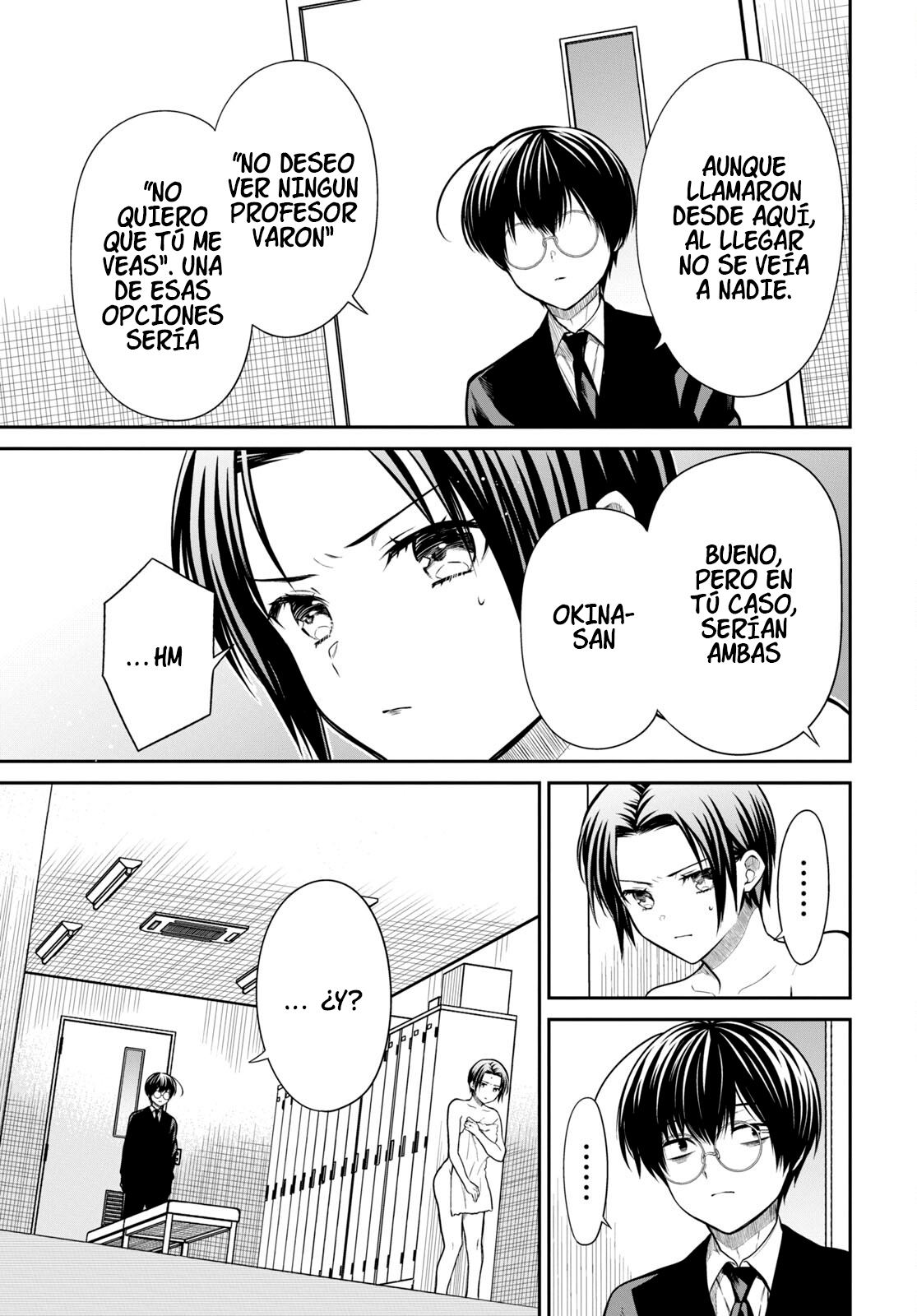 1-nen A-gumi no Monster Capitulo 57 página 8