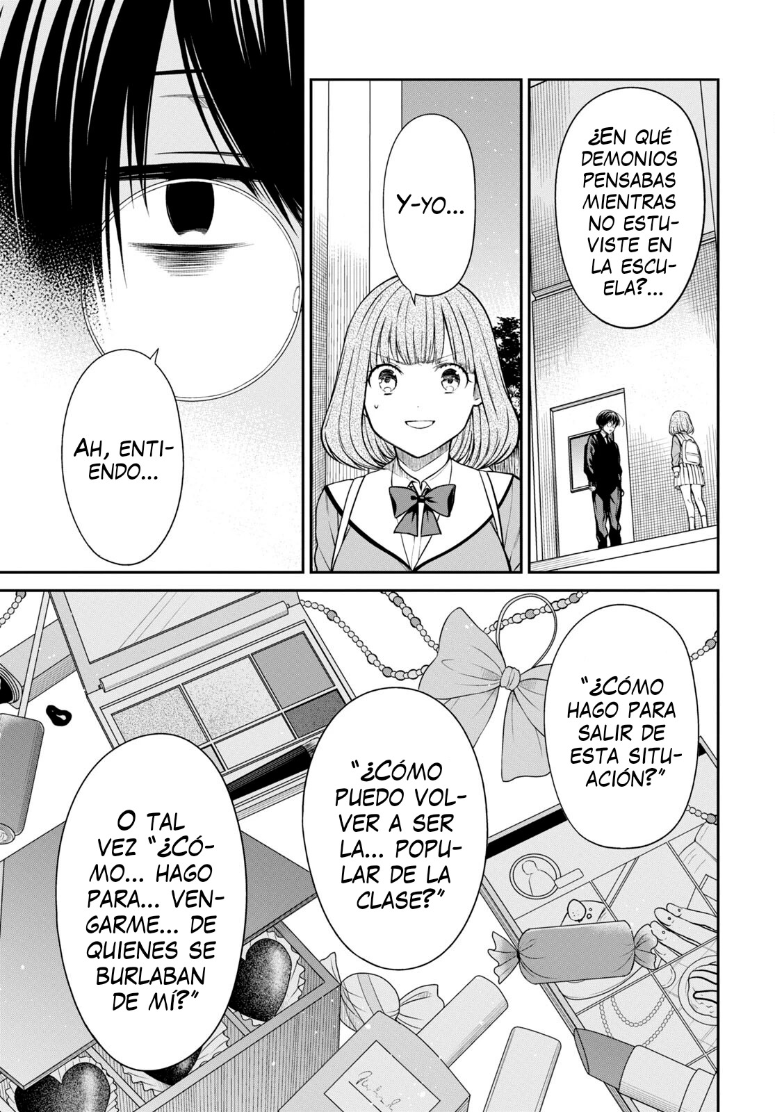 1-nen A-gumi no Monster Capitulo 58 página 12