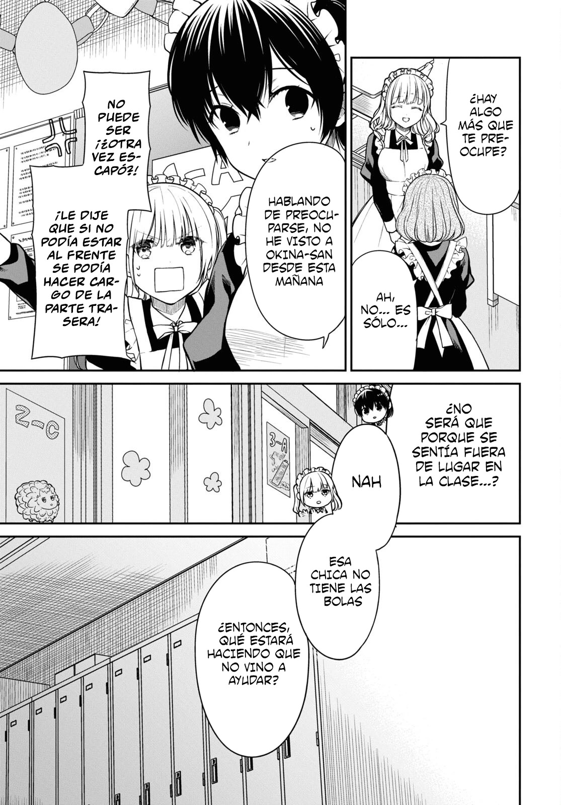 1-nen A-gumi no Monster Capitulo 59 página 11