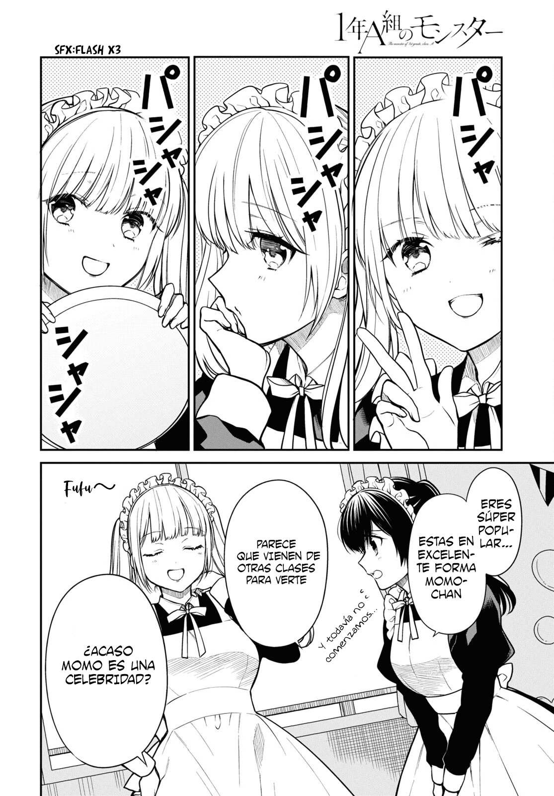 1-nen A-gumi no Monster Capitulo 59 página 8