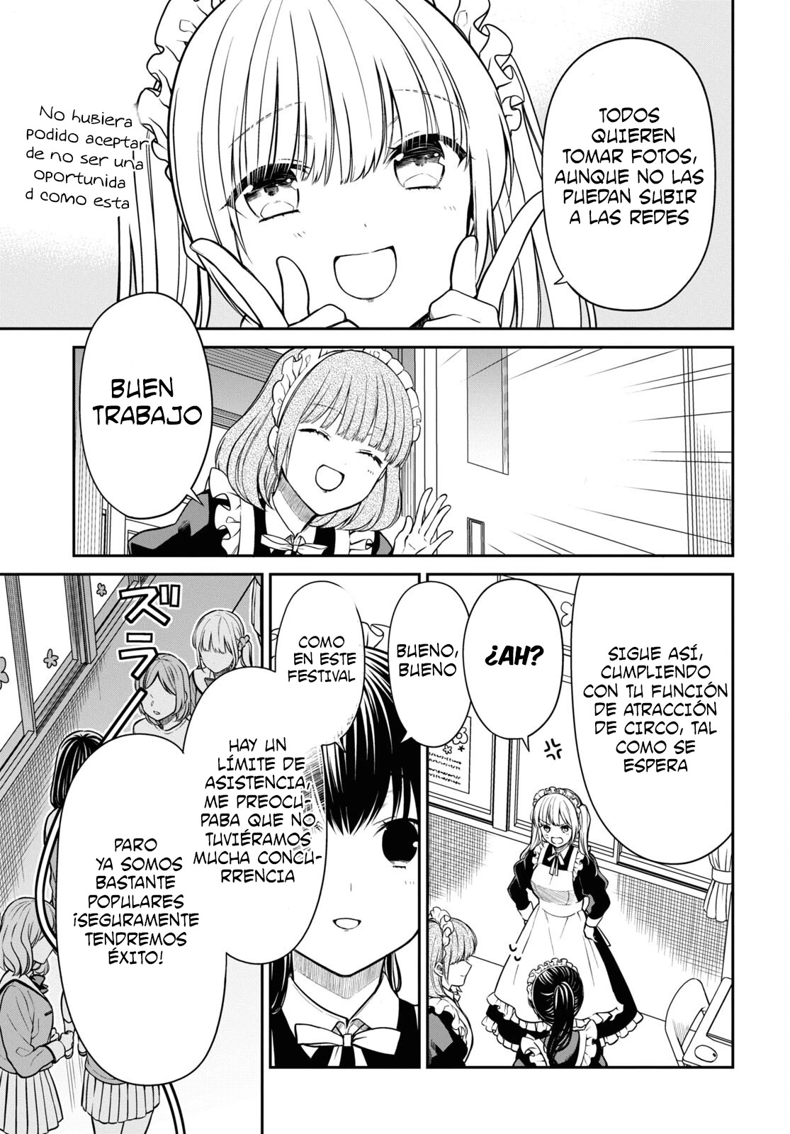 1-nen A-gumi no Monster Capitulo 59 página 9