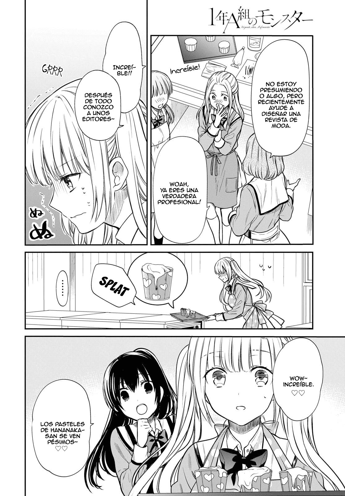 1-nen A-gumi no Monster Capitulo 6: Sensei, qué son los "amigos"? página 12