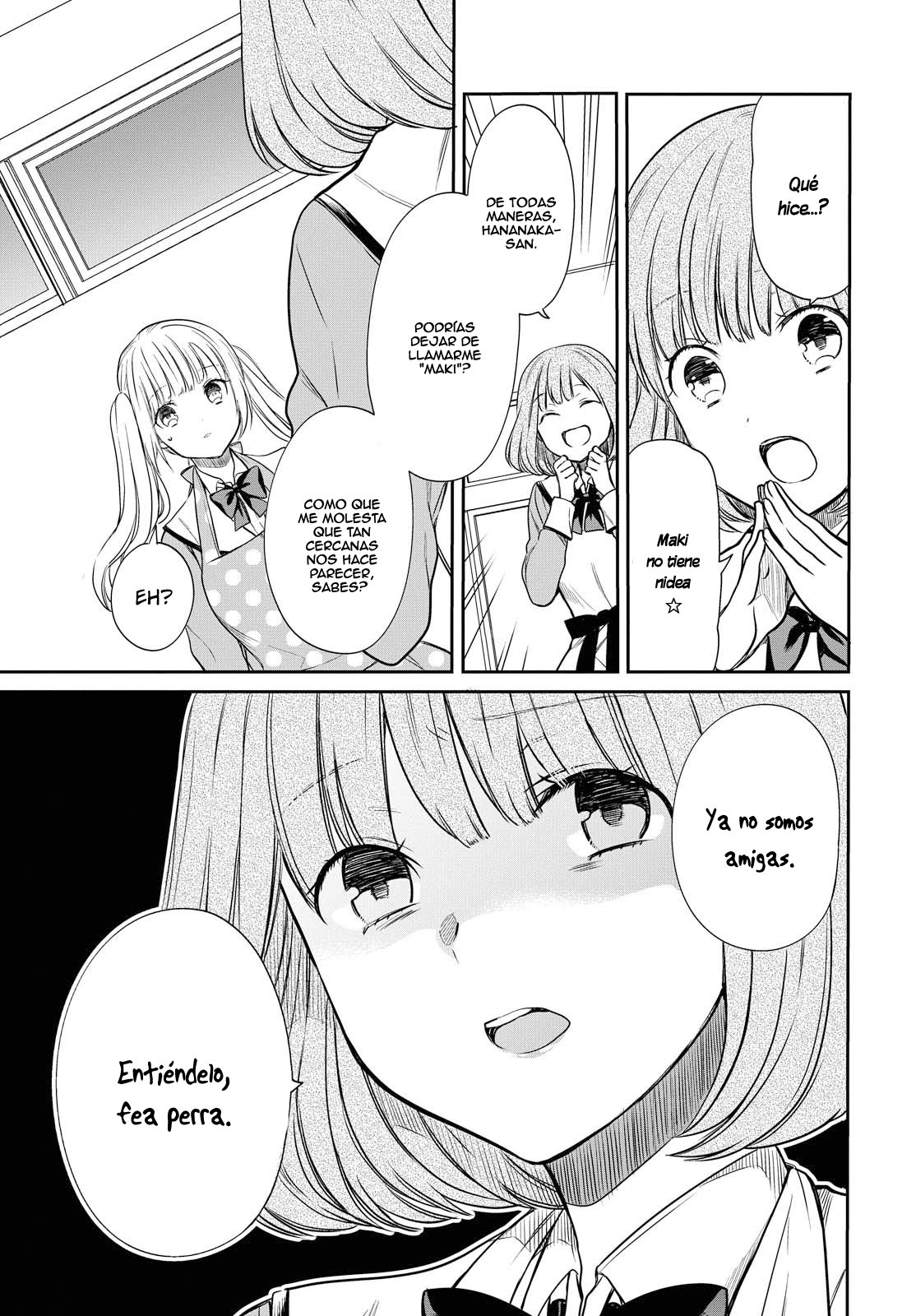 1-nen A-gumi no Monster Capitulo 6: Sensei, qué son los "amigos"? página 15