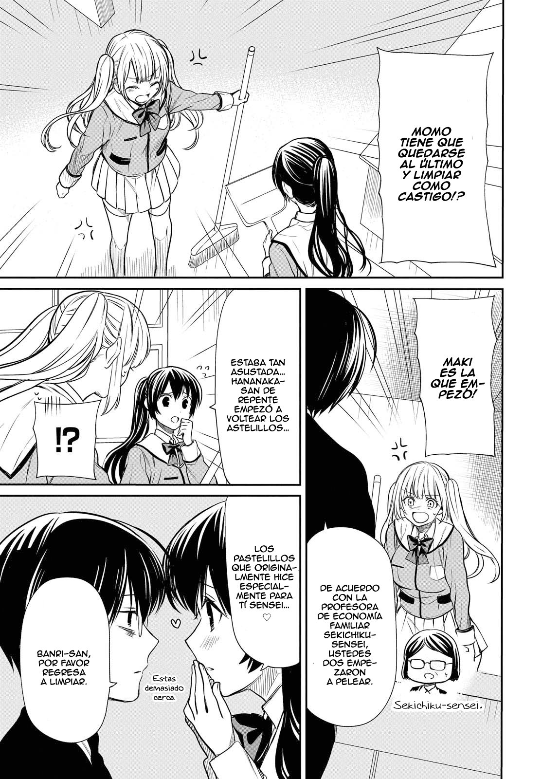 1-nen A-gumi no Monster Capitulo 6: Sensei, qué son los "amigos"? página 23