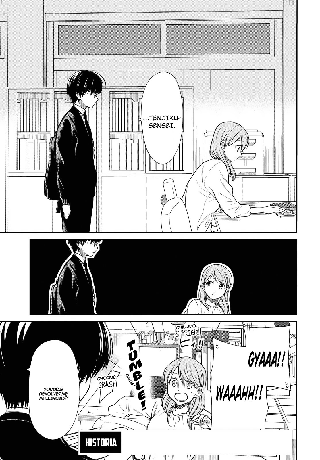 1-nen A-gumi no Monster Capitulo 6: Sensei, qué son los "amigos"? página 5
