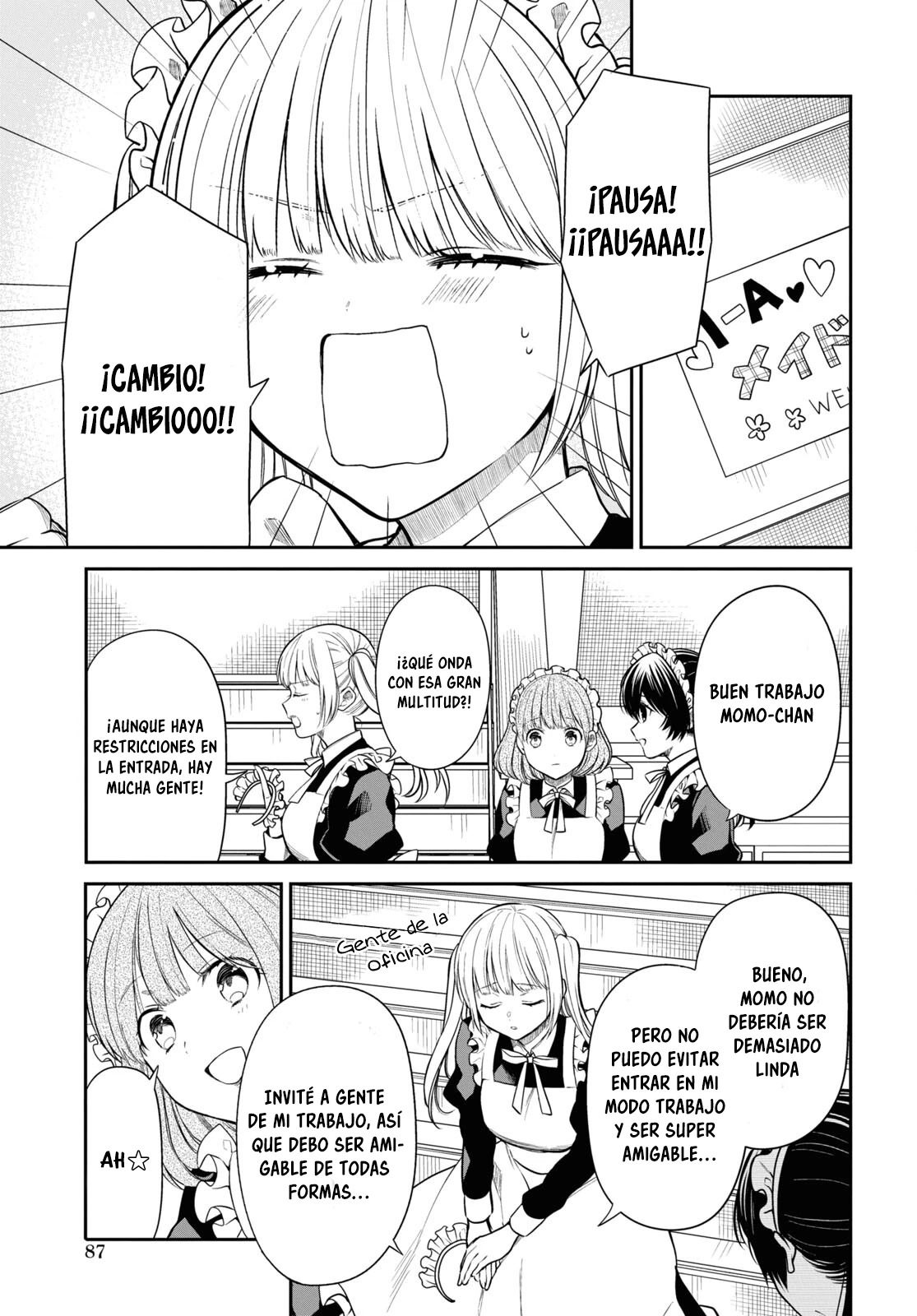 1-nen A-gumi no Monster Capitulo 60 página 5