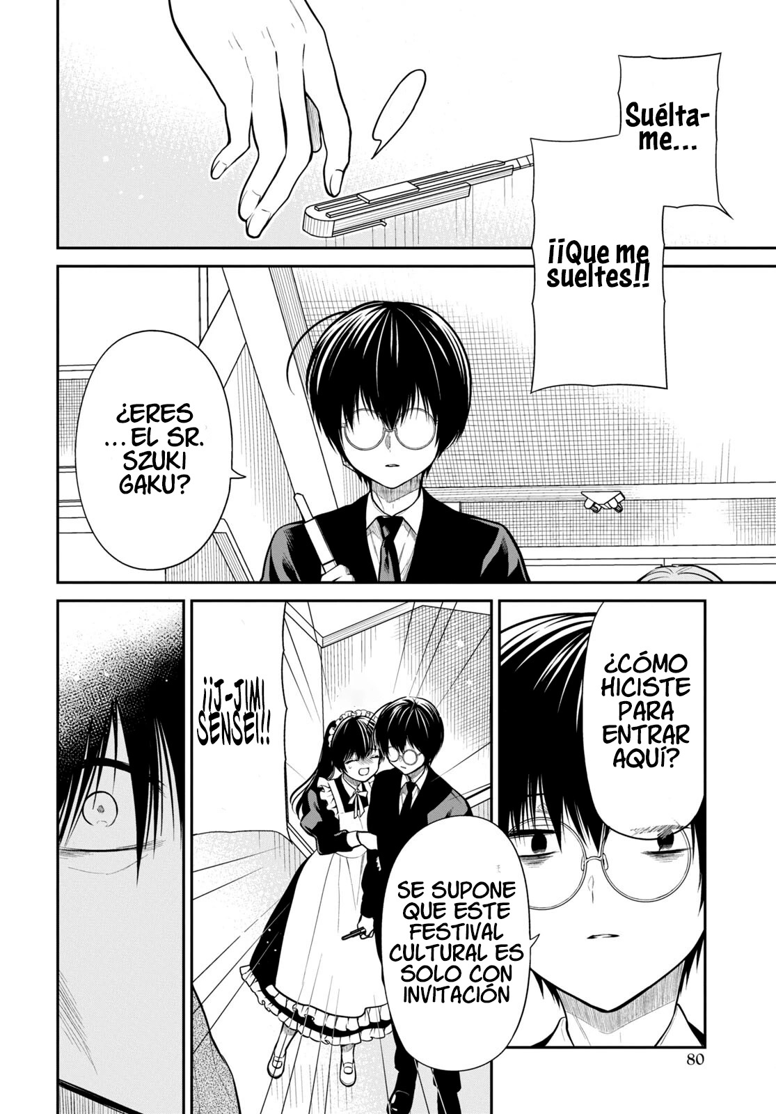 1-nen A-gumi no Monster Capitulo 61 página 8