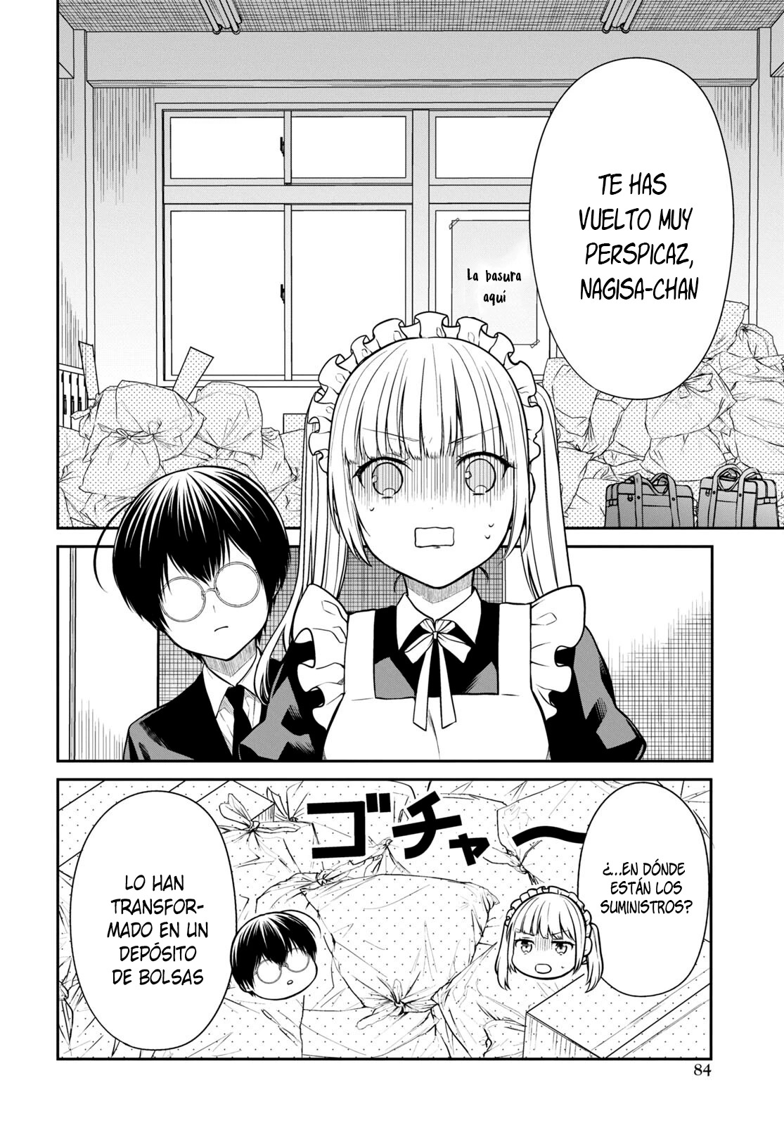 1-nen A-gumi no Monster Capitulo 62 página 17