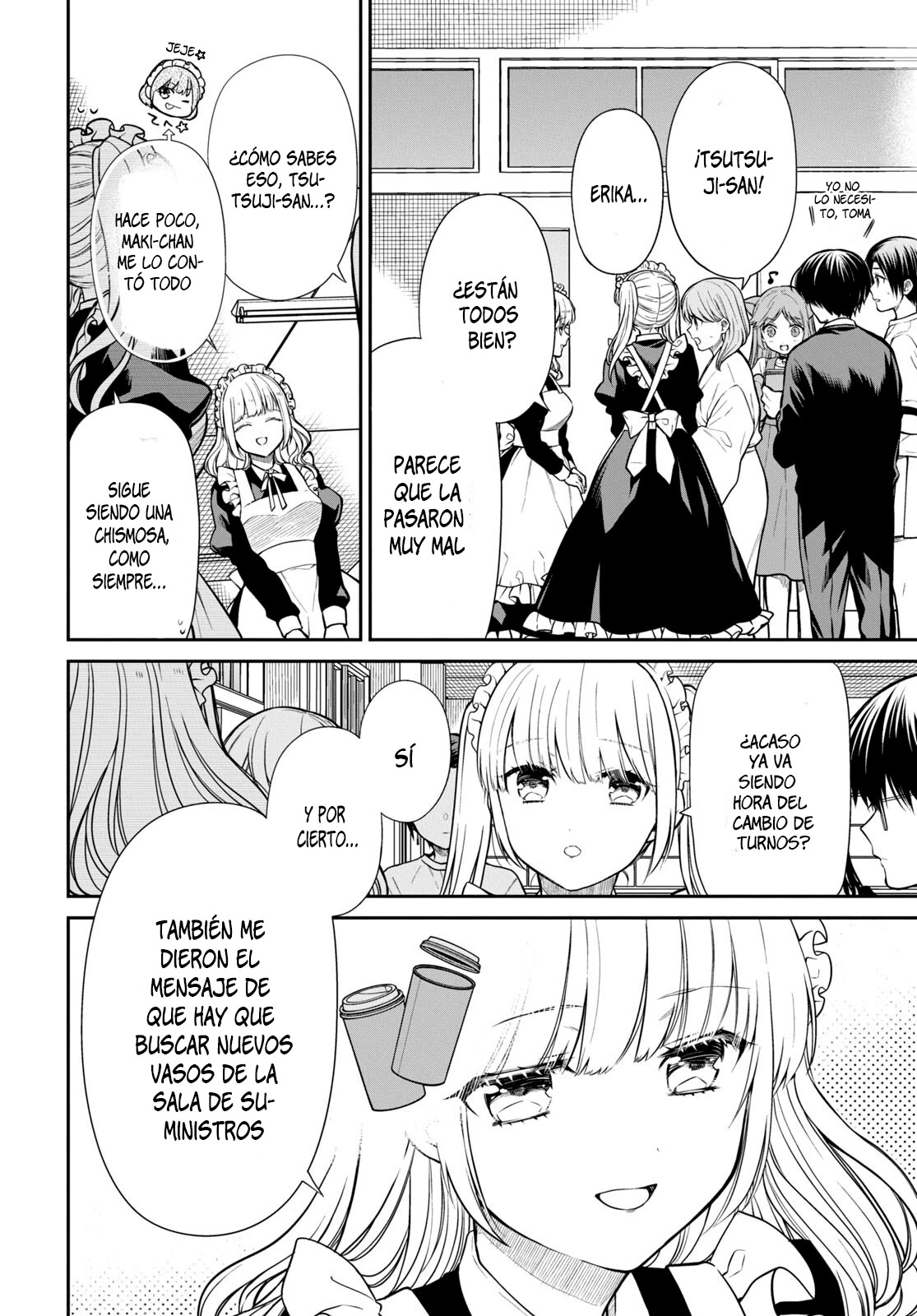 1-nen A-gumi no Monster Capitulo 62 página 7