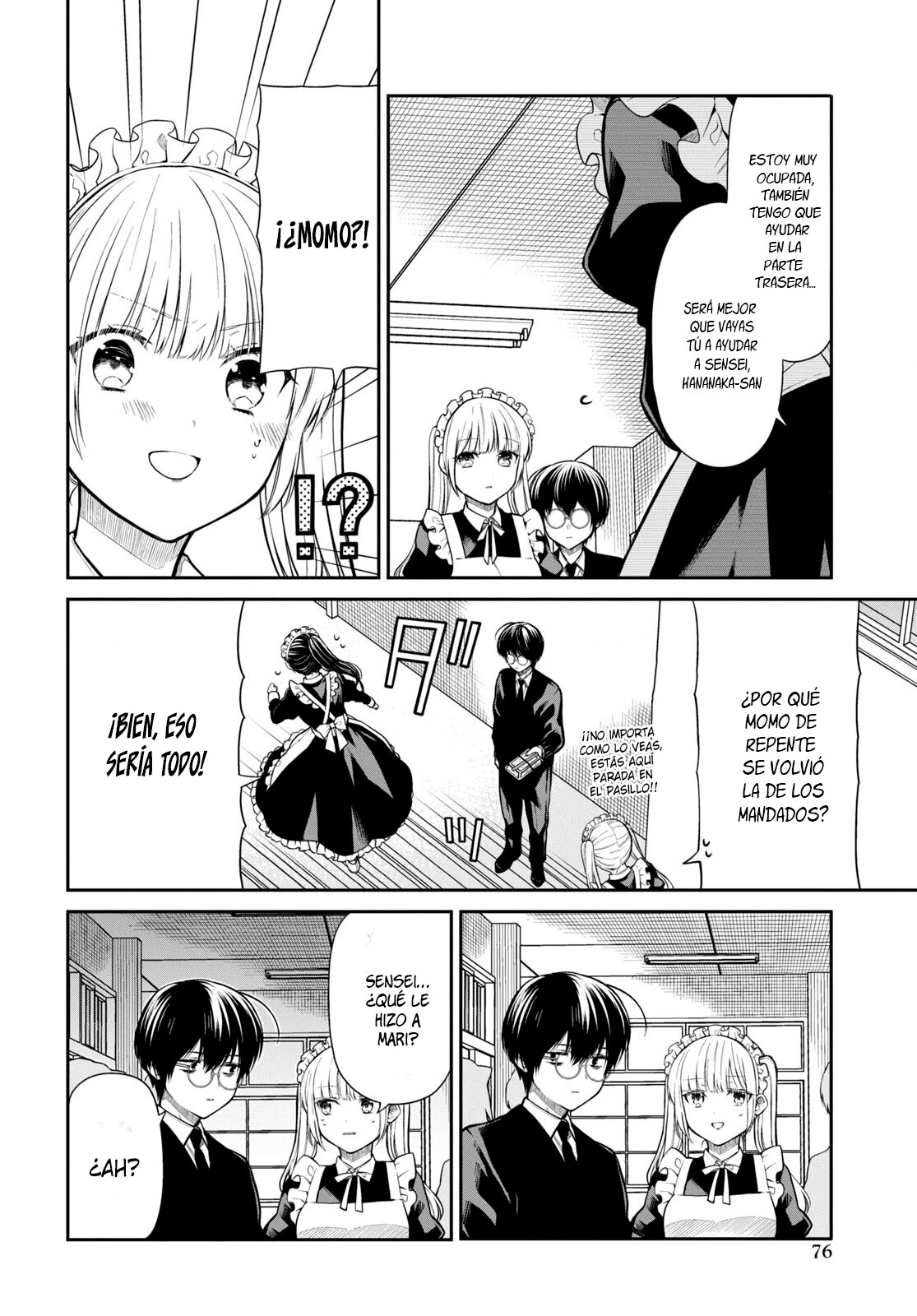 1-nen A-gumi no Monster Capitulo 62 página 9