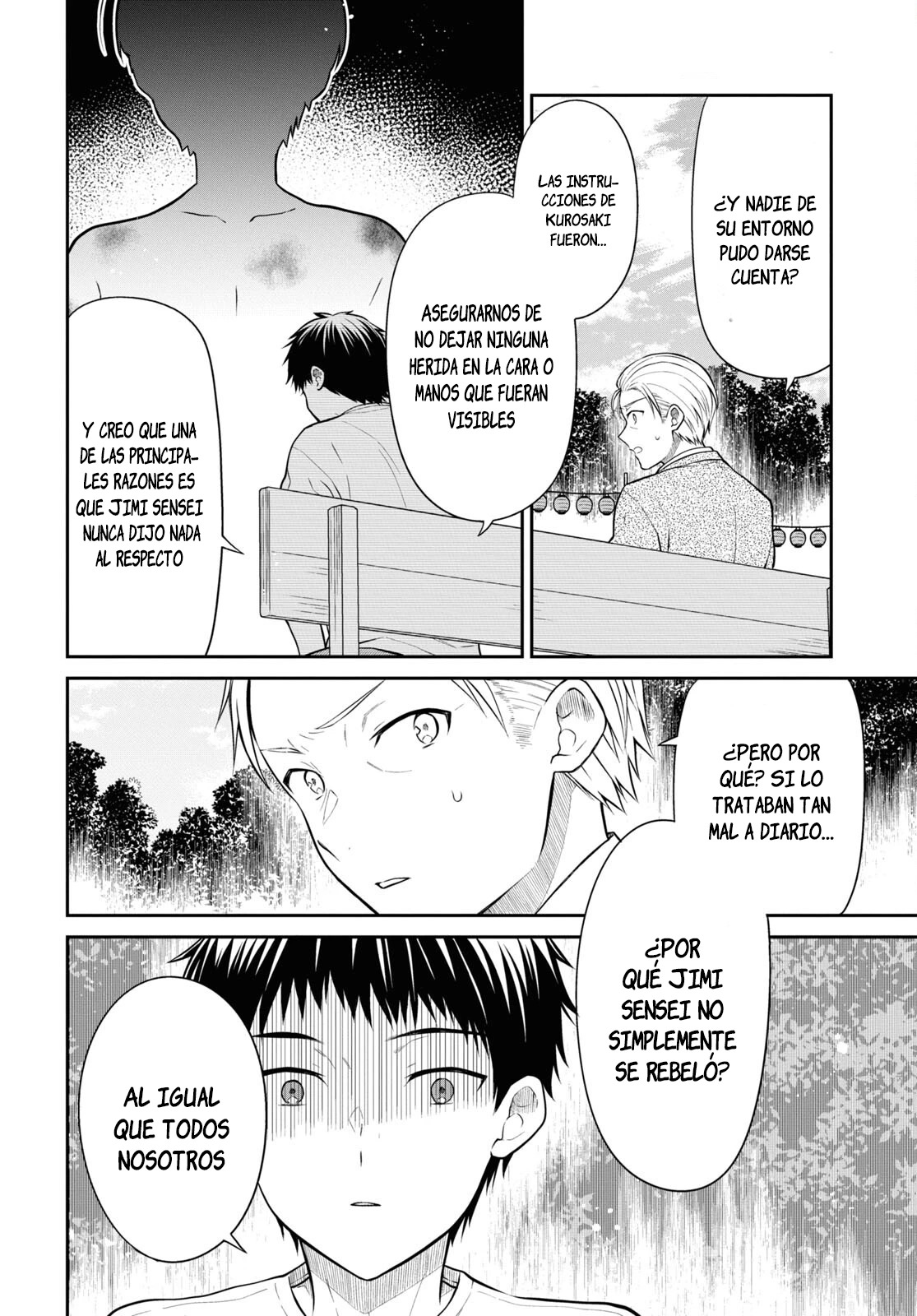 1-nen A-gumi no Monster Capitulo 65 página 10