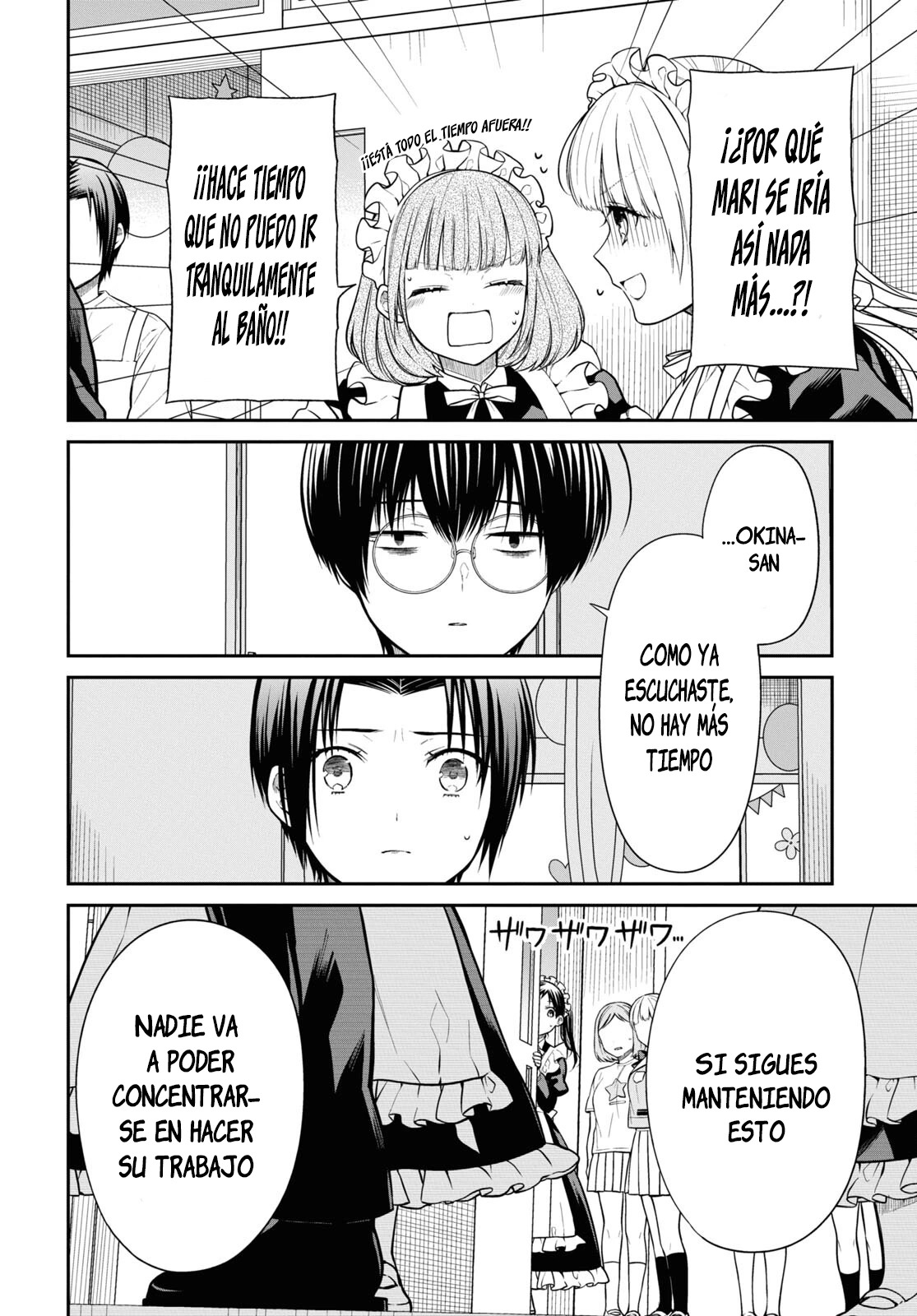 1-nen A-gumi no Monster Capitulo 65 página 14