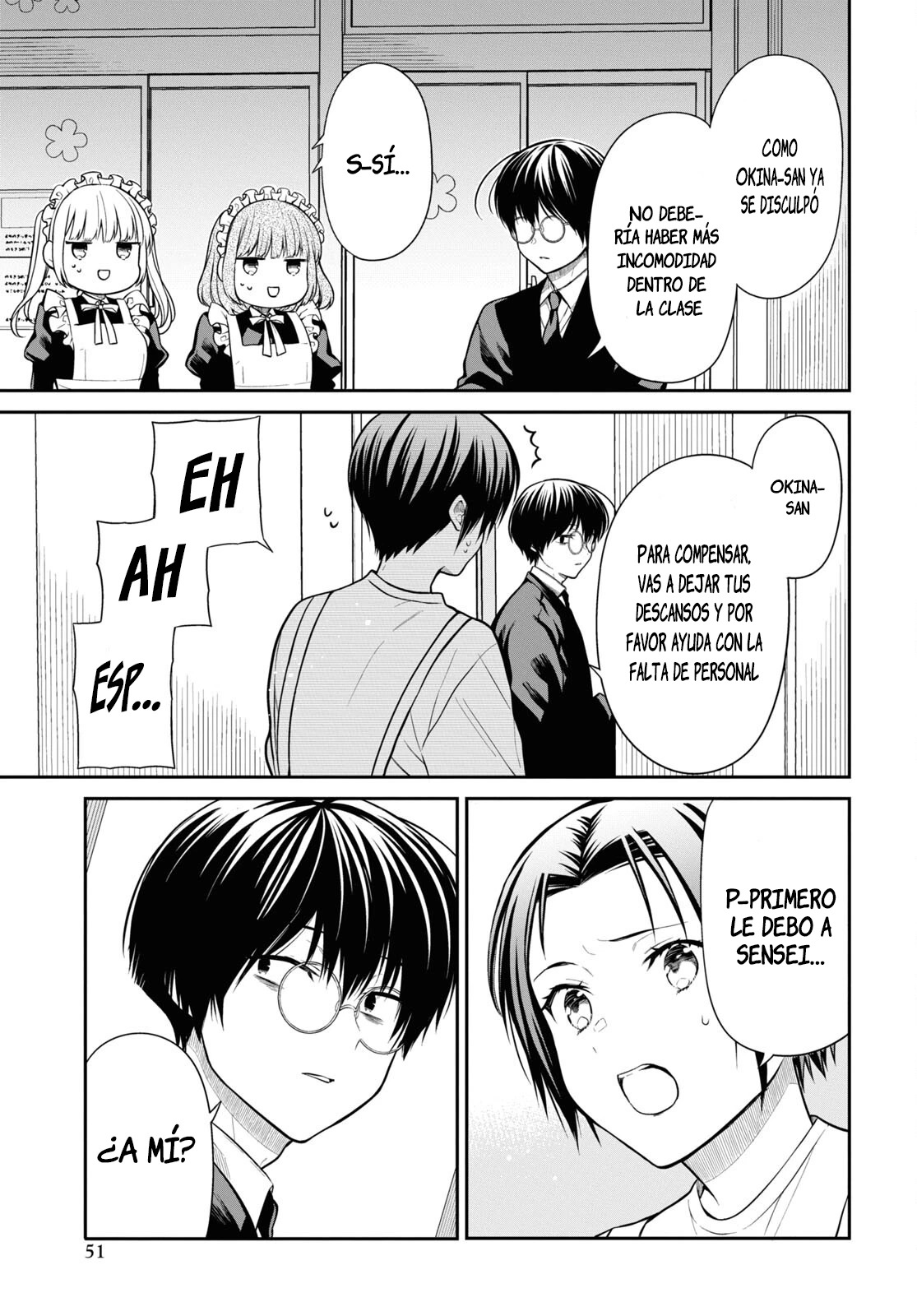 1-nen A-gumi no Monster Capitulo 65 página 21