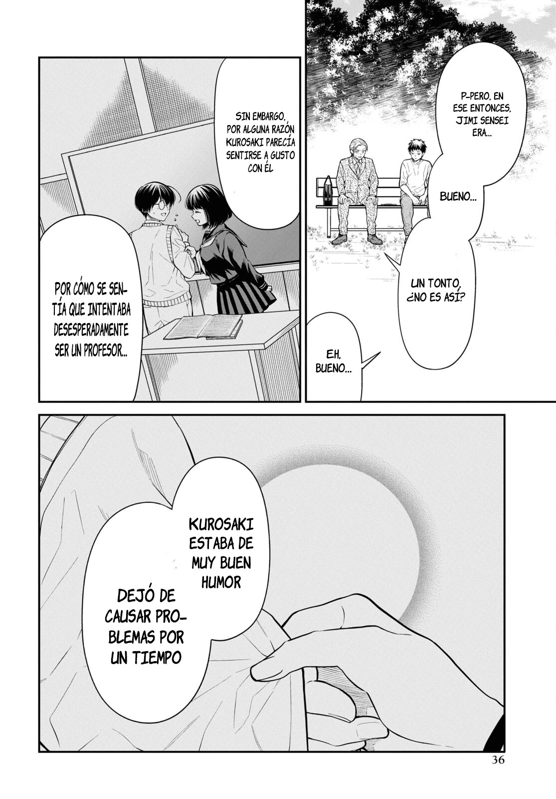 1-nen A-gumi no Monster Capitulo 65 página 6