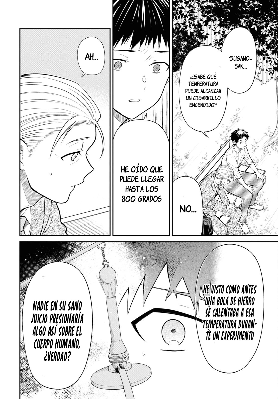 1-nen A-gumi no Monster Capitulo 65 página 8
