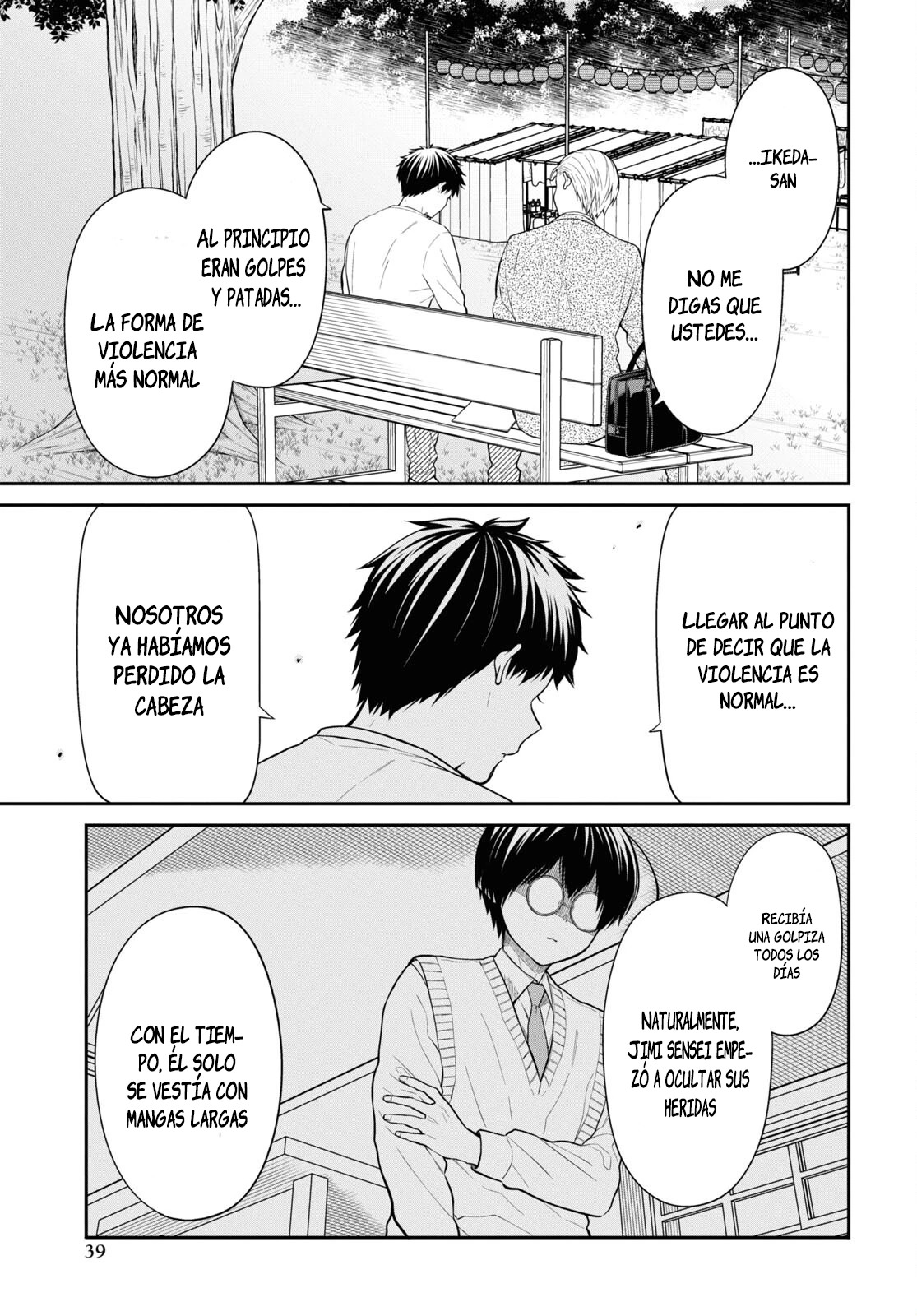 1-nen A-gumi no Monster Capitulo 65 página 9