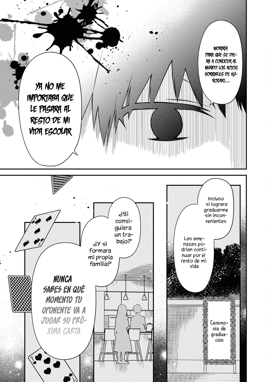 1-nen A-gumi no Monster Capitulo 66 página 22