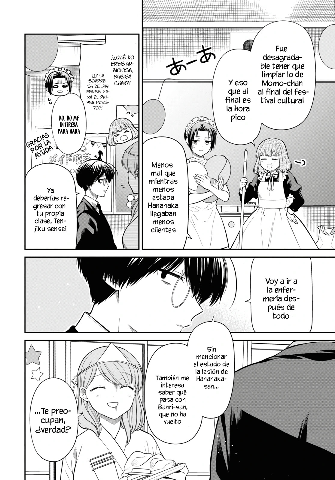 1-nen A-gumi no Monster Capitulo 66 página 25
