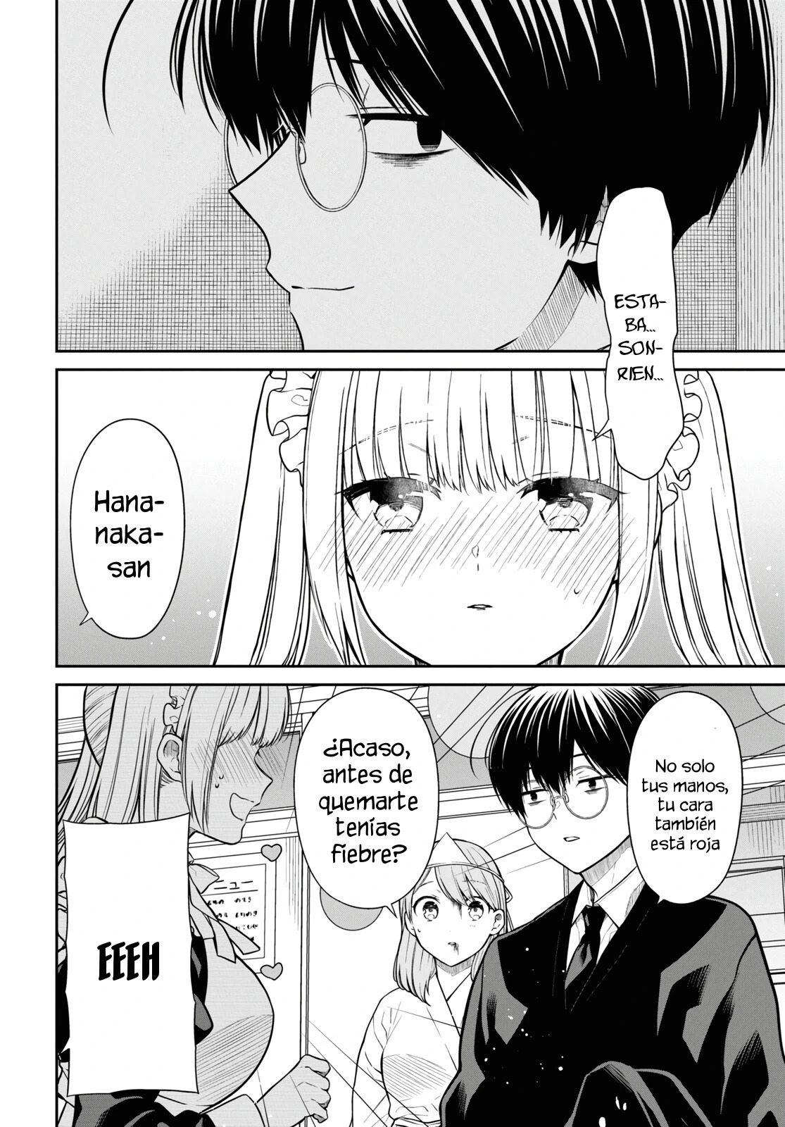 1-nen A-gumi no Monster Capitulo 66 página 8