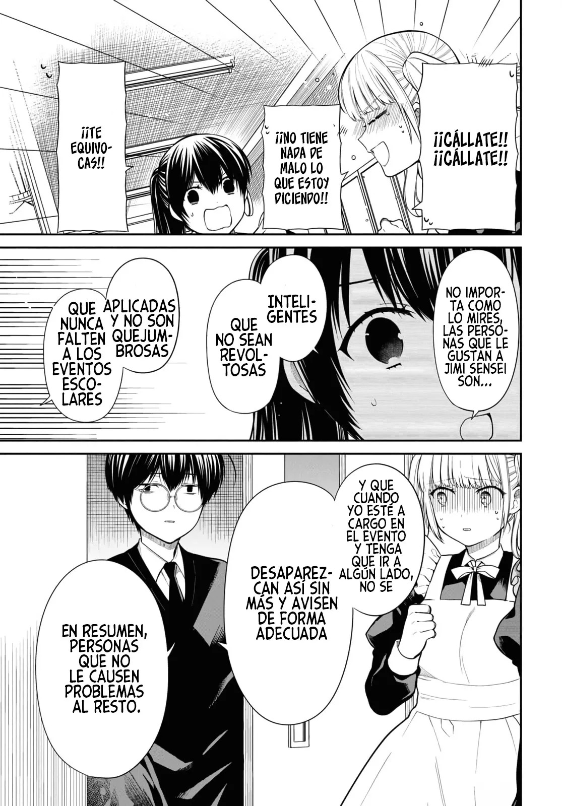 1-nen A-gumi no Monster Capitulo 67 página 19
