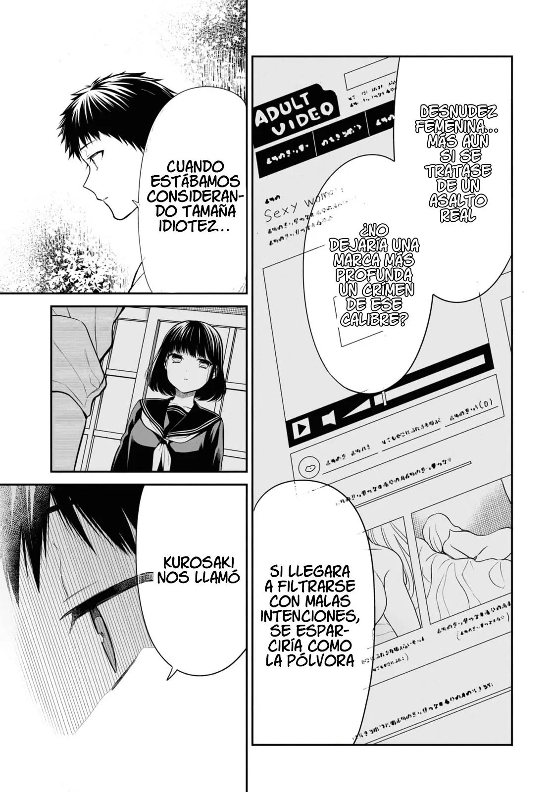1-nen A-gumi no Monster Capitulo 67 página 25